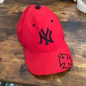 Red New York Yankees Ball Cap